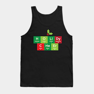 Funny Christmas Chemistry - Holiday Cheer Tank Top
